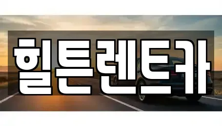 경상남도 창원시 진해구 덕산동 렌트카 전문 힐튼렌트카