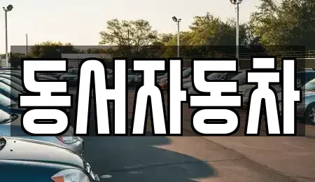 경상남도 창원시 진해구 덕산동 중고차매매 전문 동서자동차