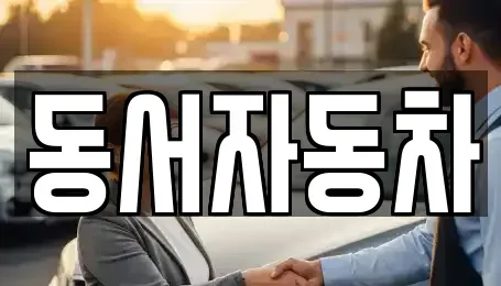 경상남도 통영시 서호동 중고차 전문 동서자동차