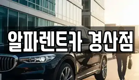 경상북도 경산시 옥곡동 렌트카 전문 알파렌트카 경산점