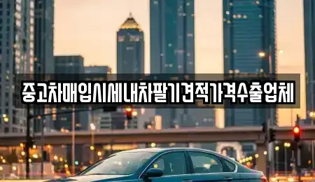 경상북도 김천시 지좌동 중고차매입 전문 중고차매입시세내차팔기견적가격수출업체