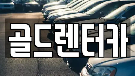 경상북도 안동시 법흥동 렌트카 전문 골드렌터카
