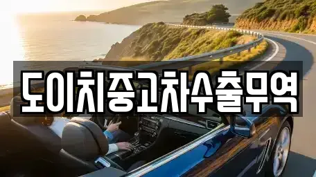 경상북도 영양군 수비면 중고차 전문 도이치중고차수출무역