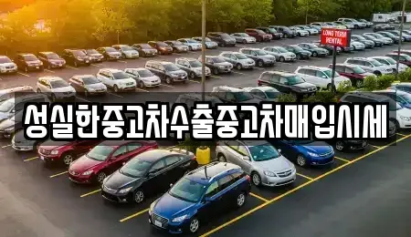 경상북도 영양군 수비면 중고차 전문 성실한중고차수출중고차매입시세