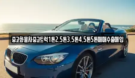 경상북도 영주시 장수면 중고차매입 전문 중고화물차중고트럭1톤2.5톤3.5톤4.5톤5톤매매수출매입