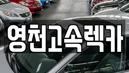 경상북도 영천시 도림동 렌트카 전문 영천고속렉카