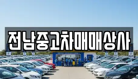 광주 광산구 송촌동 중고차 전문 전남중고차매매상사