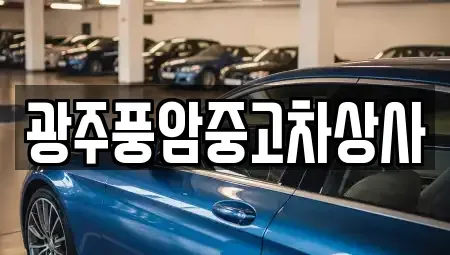 광주 광산구 오산동 중고차 전문 광주풍암중고차상사