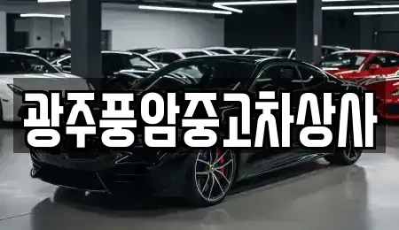 광주 북구 우산동 중고차매매 전문 광주풍암중고차상사