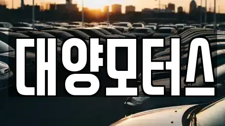 광주 북구 임동 중고차 전문 대양모터스