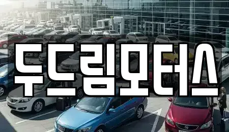 광주 서구 서창동 중고차 전문 두드림모터스