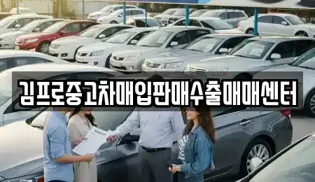 광주 중고차매입 전문 김프로중고차매입판매수출매매센터
