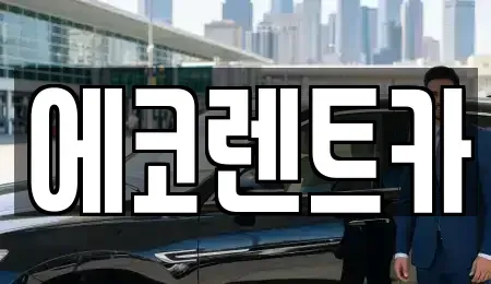 광주광역시 광산구 우산동 렌트카 전문 에코렌트카