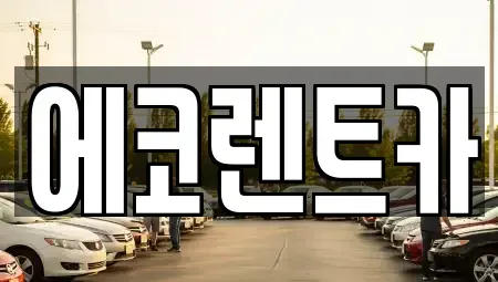 광주광역시 북구 북동 렌트카 전문 에코렌트카