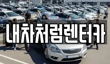 대구 북구 동변동 렌트카 전문 내차처럼렌터카