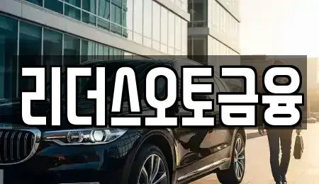 대구 중구 향촌동 장기렌트카 전문 리더스오토금융