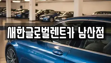 대구광역시 남구 대명동 단기렌트카 전문 새한글로벌렌트카 남산점