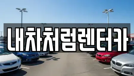 대구광역시 북구 서변동 렌트카 전문 내차처럼렌터카