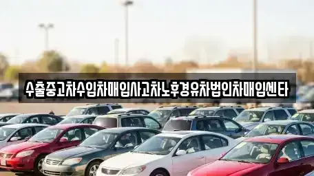 대구광역시 중구 완전동 중고차매매 전문 수출중고차수입차매입사고차노후경유차법인차매입센타