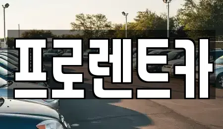 대전 대덕구 상서동 렌트카 전문 프로렌트카