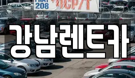 대전 유성구 원신흥동 렌트카 전문 강남렌트카