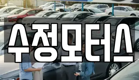 대전 유성구 원신흥동 중고차 전문 수정모터스