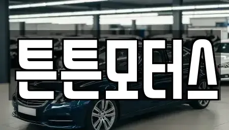 대전 유성구 원신흥동 중고차 전문 튼튼모터스