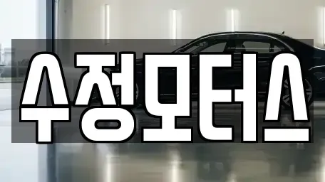 대전 중구 금동 중고차 전문 수정모터스