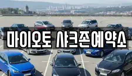 대전광역시 렌트카 전문 마이오토 샤크존예약소