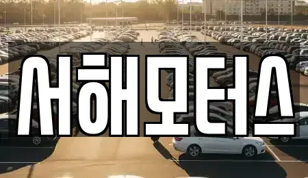 대전광역시 중고차 전문 서해모터스