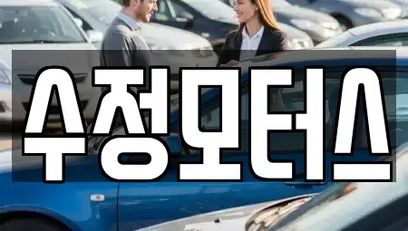 대전광역시 중구 어남동 중고차 전문 수정모터스