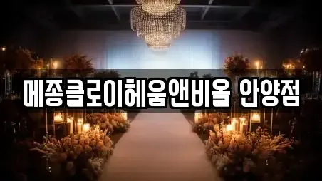 메종클로이헤움앤비올 안양점
