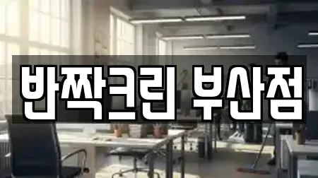 반짝크린 부산점