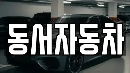 부산 금정구 금성동 중고차매매 전문 동서자동차