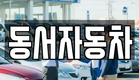 부산 서구 충무동1가 중고차 전문 동서자동차