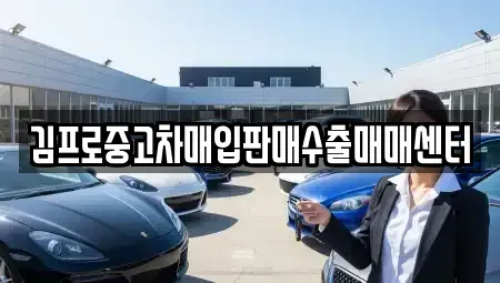 부산 서구 충무동1가 중고차매입 전문 김프로중고차매입판매수출매매센터