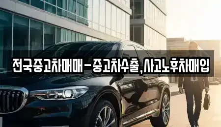 부산 해운대구 중동 중고차 전문 전국중고차매매-중고차수출,사고노후차매입