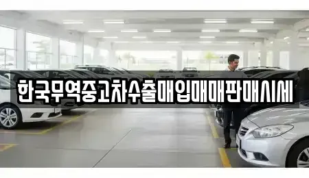 부산광역시 남구 감만동 중고차매입 전문 한국무역중고차수출매입매매판매시세
