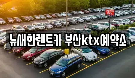 부산광역시 동구 장기렌트카 전문 뉴새한렌트카 부산ktx예약소