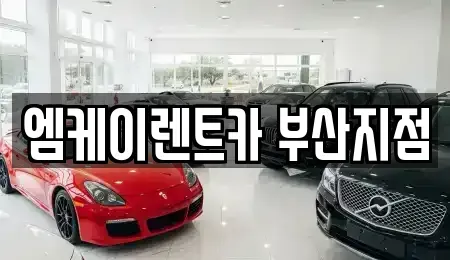 부산광역시 부산진구 범전동 렌트카 전문 엠케이렌트카 부산지점