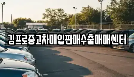 부산광역시 사상구 괘법동 중고차매입 전문 김프로중고차매입판매수출매매센터