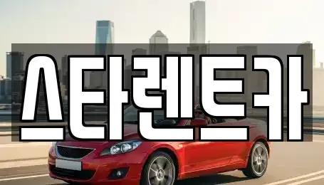 부산광역시 사하구 렌트카 전문 스타렌트카