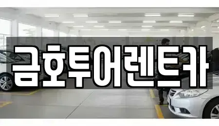 부산광역시 사하구 장기렌트카 전문 금호투어렌트카