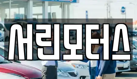 부산광역시 사하구 중고차 전문 서린모터스