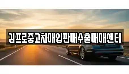 부산광역시 사하구 중고차매입 전문 김프로중고차매입판매수출매매센터