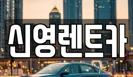 부산광역시 수영구 망미동 장기렌트카 전문 신영렌트카