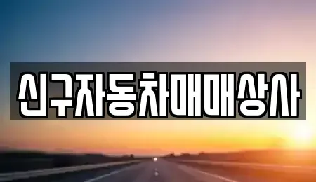 부산광역시 수영구 망미동 중고차매매 전문 신구자동차매매상사