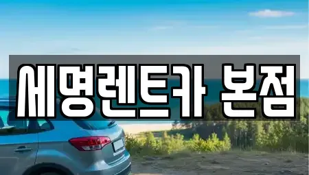 부산광역시 영도구 신선동3가 렌트카 전문 세명렌트카 본점