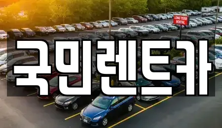 부산광역시 중구 광복동2가 렌트카 전문 국민렌트카