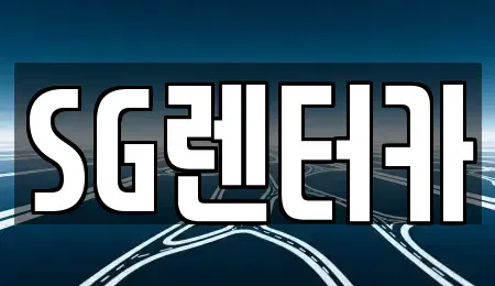 부산광역시 중구 남포동6가 렌트카 전문 SG렌터카